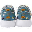 Halloween Cat Pumpkin Pattern Bat Horror Men s Velcro Strap Shoes View4