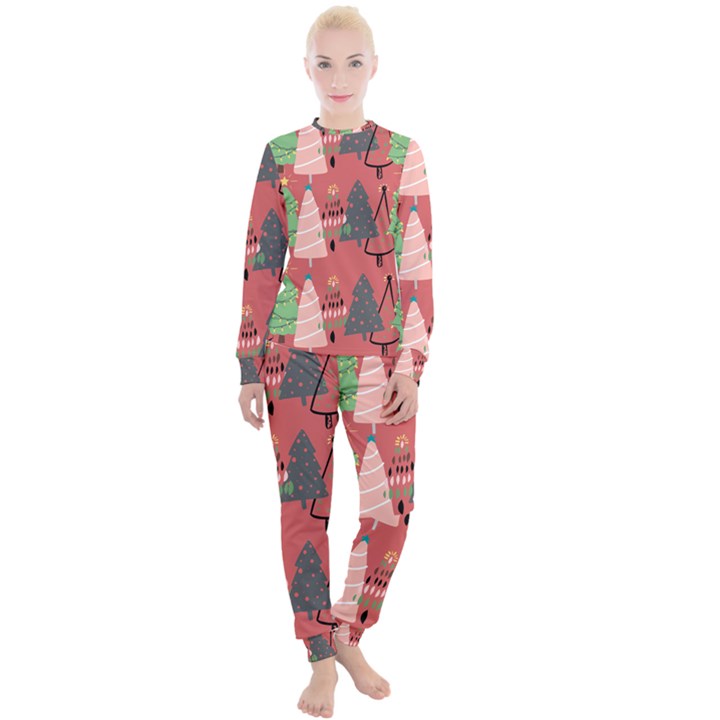 Christmas Tree Icon Women s Lounge Set