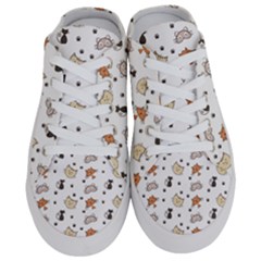 Cute Cat Kitten Animal Design Pattern Half Slippers by danenraven