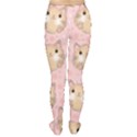 Cat Pattern Pink Background Tights View2