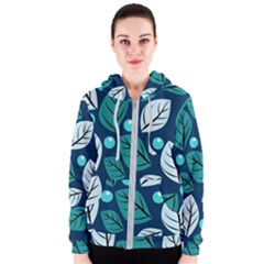 Vibrant Fall Autumn   Women s Zipper Hoodie by ConteMonfrey