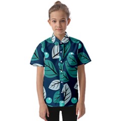 Vibrant Fall Autumn   Kids  Short Sleeve Shirt by ConteMonfrey