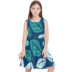 Vibrant Fall Autumn   Kids  Skater Dress by ConteMonfrey