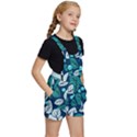 Vibrant Fall Autumn   Kids  Short Overalls View3