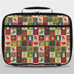 Xmas Christmas Pattern Full Print Lunch Bag by danenraven