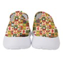 Xmas Christmas Pattern Women s Slip On Sneakers View4