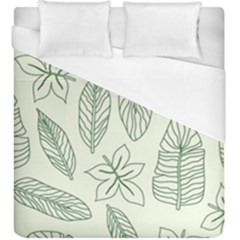 Banana Leaves Draw  Duvet Cover (king Size) by ConteMonfrey