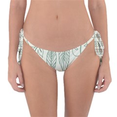 Banana Leaves Draw  Reversible Bikini Bottom by ConteMonfrey