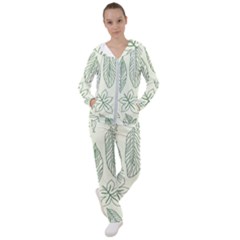 Banana Leaves Draw  Women s Tracksuit by ConteMonfrey