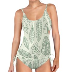 Banana Leaves Draw  Tankini Set by ConteMonfrey