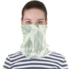 Banana Leaves Draw  Face Seamless Bandana (adult) by ConteMonfrey