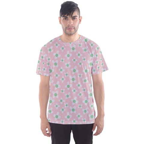 Pink Spring Blossom Men s Sport Mesh Tee by ConteMonfrey