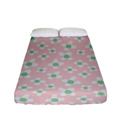 Pink Spring Blossom Fitted Sheet (full/ Double Size) by ConteMonfrey