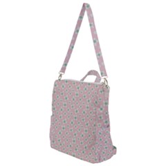 Pink Spring Blossom Crossbody Backpack by ConteMonfrey