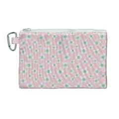 Pink Spring Blossom Canvas Cosmetic Bag (large) by ConteMonfrey