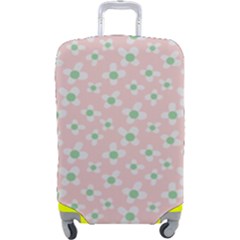 Pink Spring Blossom Luggage Cover (large) by ConteMonfrey