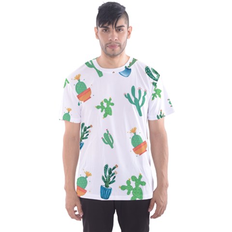 Among Succulents And Cactus  Men s Sport Mesh Tee by ConteMonfrey