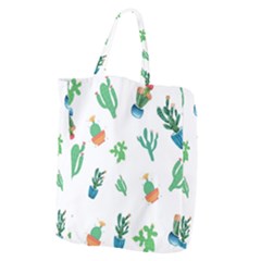 Among Succulents And Cactus  Giant Grocery Tote by ConteMonfrey