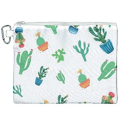 Among Succulents And Cactus  Canvas Cosmetic Bag (xxl) by ConteMonfrey