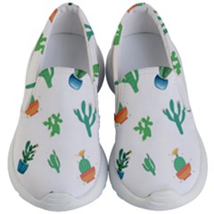 Among Succulents And Cactus  Kids Lightweight Slip Ons by ConteMonfrey