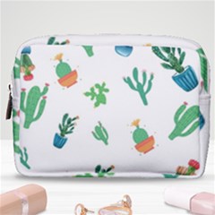 Among Succulents And Cactus  Make Up Pouch (medium) by ConteMonfrey