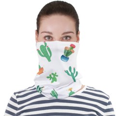 Among Succulents And Cactus  Face Seamless Bandana (adult) by ConteMonfrey