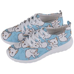 Seamless-little-cat-dragonfly-pattern Men s Lightweight Sports Shoes