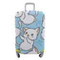 Seamless-little-cat-dragonfly-pattern Luggage Cover (Small) View1