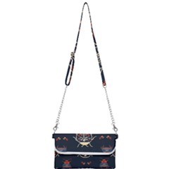 Floral-bugs-seamless-pattern Mini Crossbody Handbag