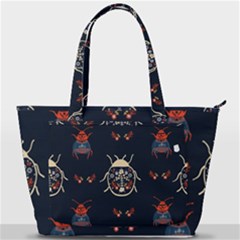 Floral-bugs-seamless-pattern Back Pocket Shoulder Bag 