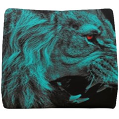 Angry Male Lion Predator Carnivore Seat Cushion