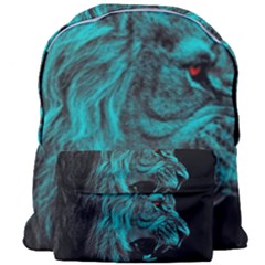 Angry Male Lion Predator Carnivore Giant Full Print Backpack