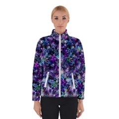 Background-christmas-star-advent Women s Bomber Jacket