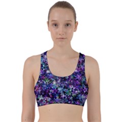 Background-christmas-star-advent Back Weave Sports Bra