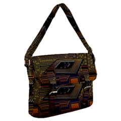 Processor-cpu-board-circuits Buckle Messenger Bag by Jancukart