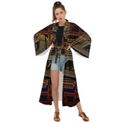 Processor-cpu-board-circuits Maxi Kimono by Jancukart