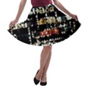 Art-design-color-banner-wallpaper A-line Skater Skirt View1