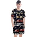 Art-design-color-banner-wallpaper Men s Mesh Tee and Shorts Set View1