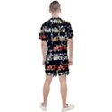 Art-design-color-banner-wallpaper Men s Mesh Tee and Shorts Set View2