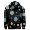 Circle Pattern Abstract Polka Dot Men s Core Hoodie View2