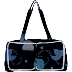 Circle Pattern Abstract Polka Dot Multi Function Bag by danenraven