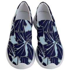 Floral Print Art Pattern Design Women s Lightweight Slip Ons