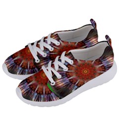 Mandala Trees Flower Psychedelic Women s Lightweight Sports Shoes by danenraven