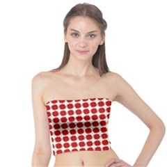 Red Pattern Seamless Texture Background Tube Top by artworkshop