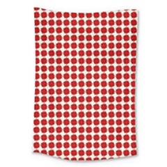 Red Pattern Seamless Texture Background Large Tapestry by artworkshop