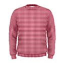 Red Gingham Check Men s Sweatshirt View1