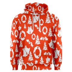 Orange  Card Christmas December Men s Overhead Hoodie by artworkshop