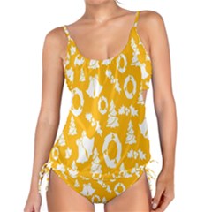 Orang Card Christmas Tankini Set by artworkshop