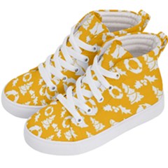 Orang Card Christmas Kids  Hi-top Skate Sneakers by artworkshop