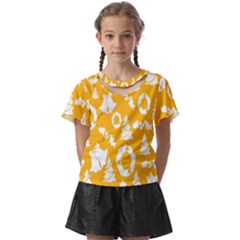 Orang Card Christmas Kids  Front Cut Tee by artworkshop